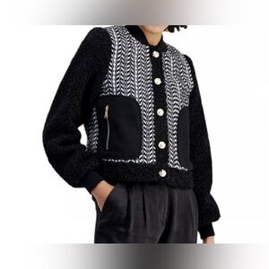 7 for all mankind black and white jacket